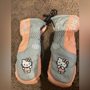 Hello Kitty 686 Kid Snow Gloves